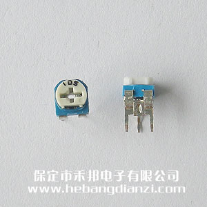 105 臥式藍白可調電阻 1M