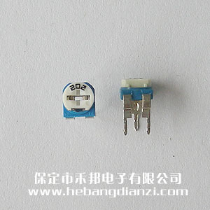 202 臥式藍白可調電阻 2K