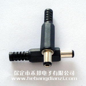 DC單孔電源插頭 內徑2.5