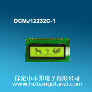 OCMJ12232C-1 白光黃屏3.3V