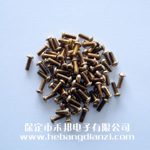 銅圓頭螺釘M3*8mm