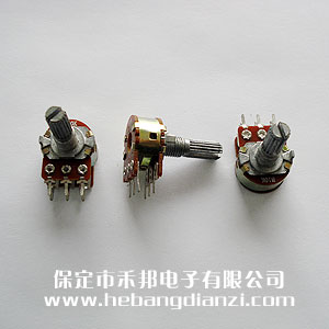 雙聯電位器 軸長20mm