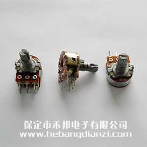 雙聯電位器 軸長15mm