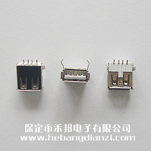 USB-A座 貼式