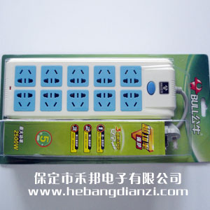 帶線插座5孔-10