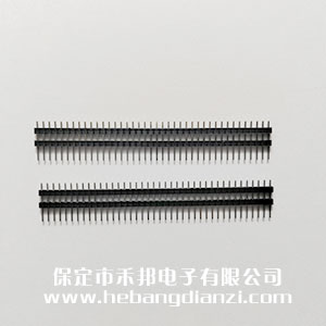 2.54單排針 長17mm 雙塑